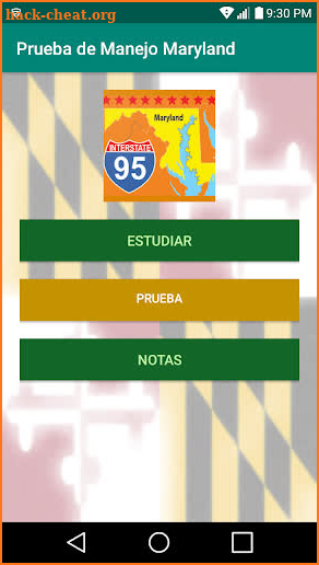 Examen de Manejo Maryland screenshot