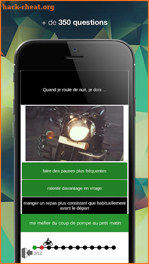 Examen Permis Plateau Moto A A1 A2 - Fiches Oral screenshot