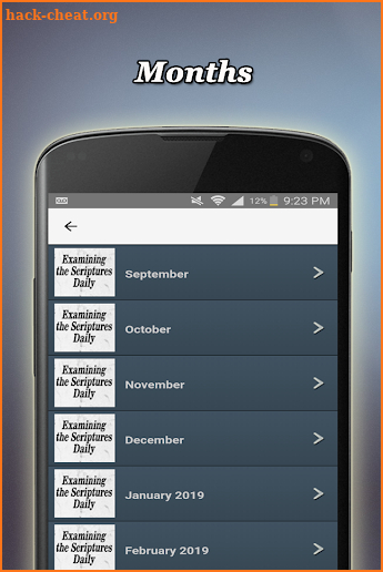 Examinig the Scriptures Daily 2018 screenshot