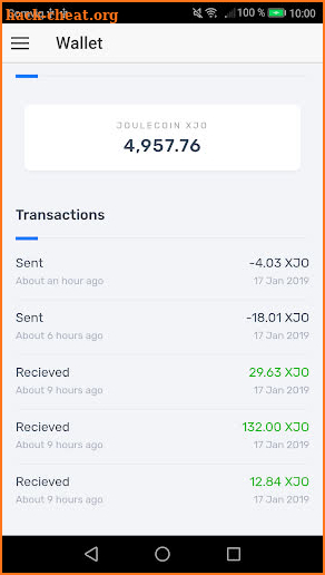 ExByte - Wallet screenshot