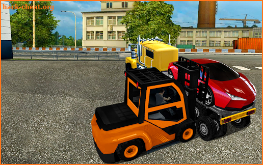 Excavator Car Transport Forklift Simulator screenshot