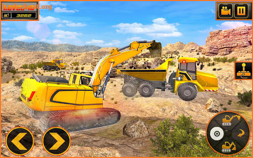 Excavator Crane City Builder screenshot