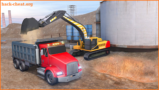 Excavator Crane Driving Sim screenshot