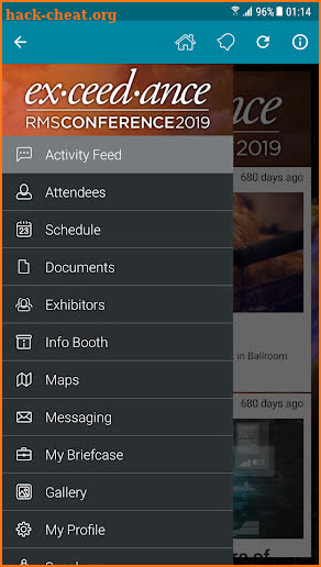 Exceedance 2019 screenshot