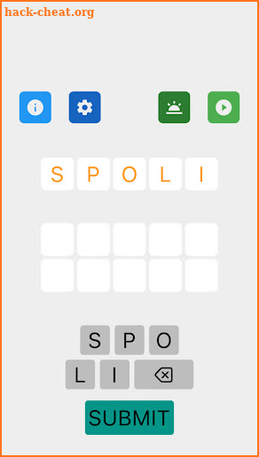 eXcramble - Word Scramble Game screenshot