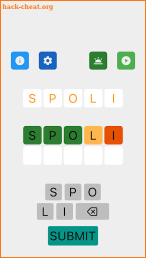 eXcramble - Word Scramble Game screenshot