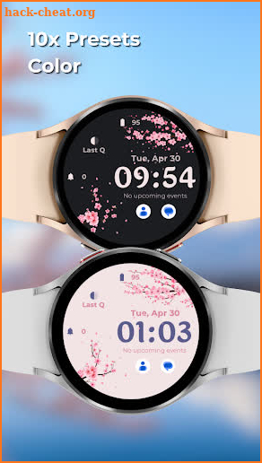 EXD041: Spring Watch Face screenshot