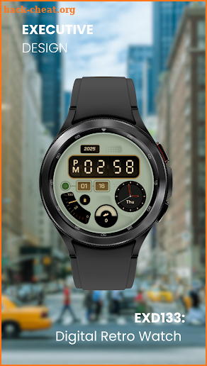 EXD133: Digital Retro Watch screenshot