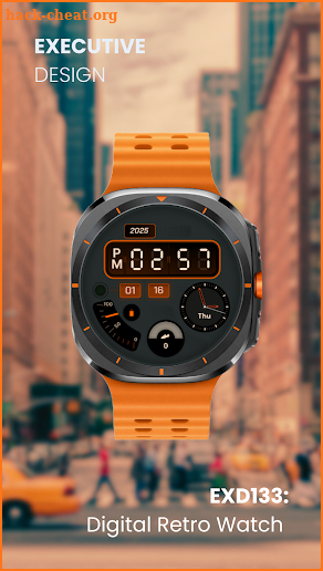 EXD133: Digital Retro Watch screenshot