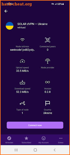 Exidio dVPN screenshot