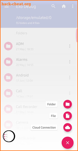 Exo File Manager screenshot