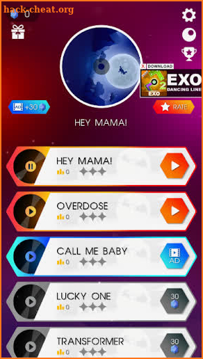 EXO Hop: KPOP Music Rush Dancing Tiles Game 2019! screenshot