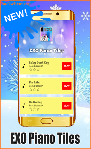 EXO -  Piano TIles screenshot