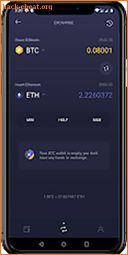 Exodus; Collect Dash Crypto BTC / ETH / Token screenshot