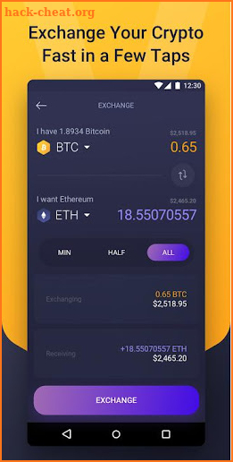 Exodus Wallet screenshot