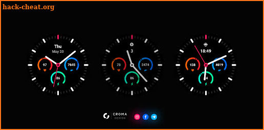 Expanse, watch face screenshot