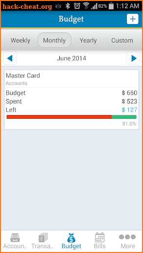 Expense Planner Budget Tracker screenshot