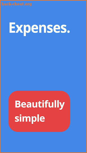 Expenses: Simple Tracker screenshot