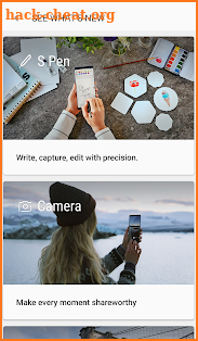 Experience app for Galaxy Note8 screenshot