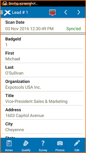 Expoleads Mobile screenshot