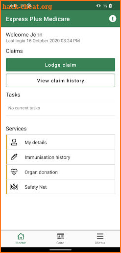 Express Plus Medicare screenshot