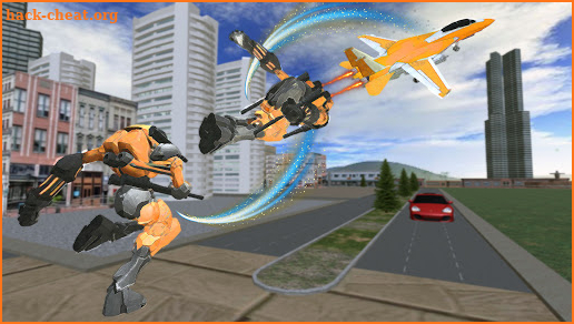 Extinction Robot Hunt: Air Jet Bike Transformation screenshot