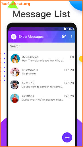 Extra Messages screenshot