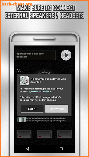 Extra Volume Booster EQ - Sound Bass Equalizer Pro screenshot
