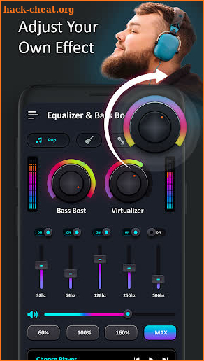 Extra Volume Booster Equalizer screenshot