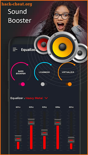 Extra Volume Booster Equalizer screenshot