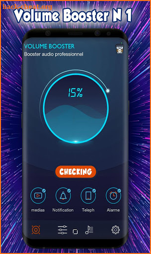 Extra Volume Booster – Sound Booster for Android screenshot