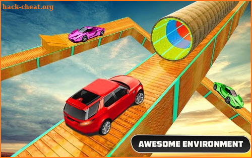 Extreme Car Stunt Racing Drive: Jeep Games 3D screenshot