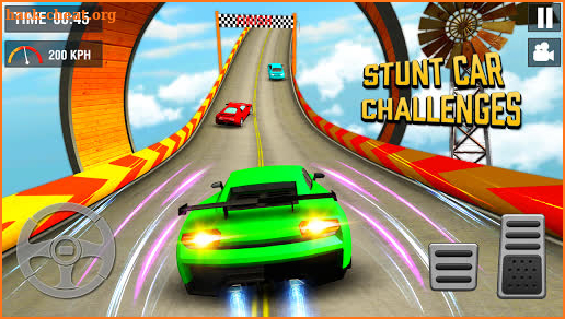 Extreme GT Car Stunts Free : Ramp GT Car Racing screenshot