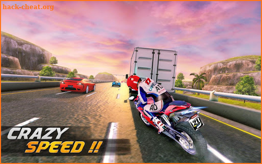 Extreme Highway Bike Racing screenshot