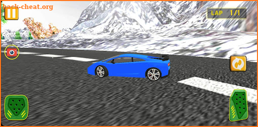 Extreme  Hills Snow Car Racing screenshot