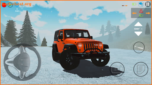 Extreme Jeep car Driving screenshot