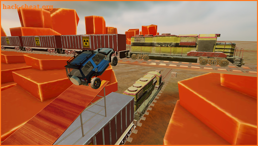 Extreme Monster Car Hot Wheels :Challenging Stunts screenshot