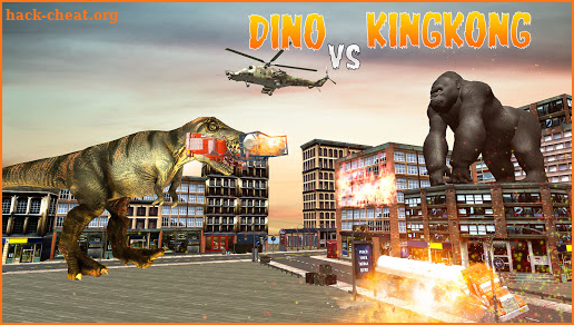 Extreme Monster Dino VS King Kong Attack Game 2021 screenshot