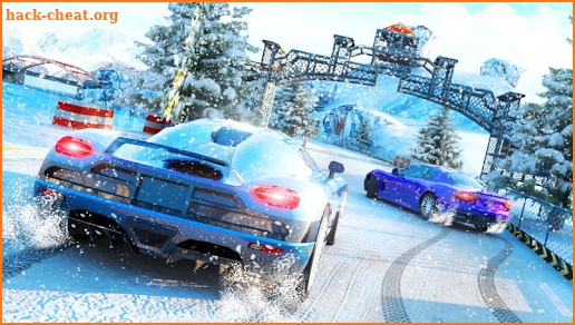 Extreme Snow Car Speed Racer Drift screenshot