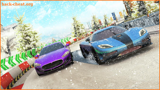 Extreme Snow Car Speed Racer Drift screenshot