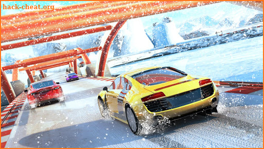 Extreme Snow Car Speed Racer Drift screenshot