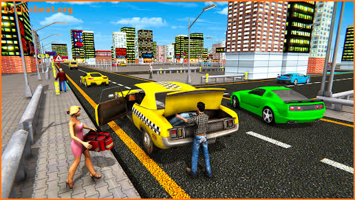 Extreme Taxi Crazy Driver Simulator Taxi Cab Drive screenshot