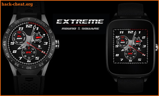 Extreme Watch Face & Clock Live Wallpaper screenshot