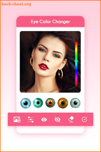 Eye color changer :- Eye Lenses Color Changer screenshot