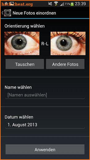 Eye Diagnosis screenshot