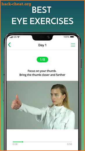 Eye exercises & Vision therapy screenshot