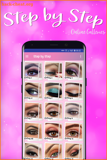 Eye Makeup Step by Step HD screenshot