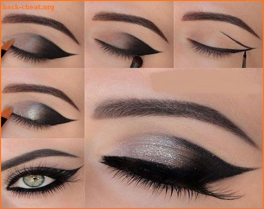 Eye shadow Makeup Step by Step screenshot