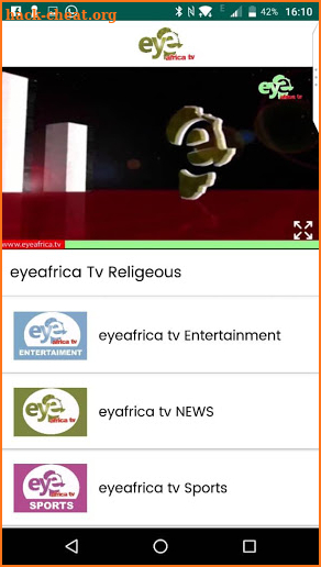 Eyeafrica TV screenshot