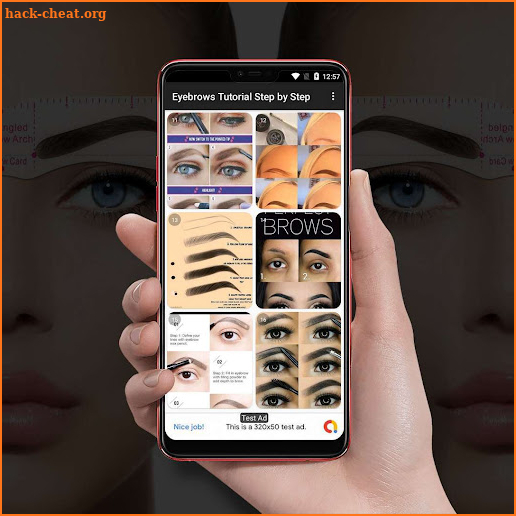 Eyebrows Tutorial Step by Step screenshot